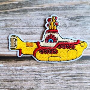 3/13$  Yellow Submarine The Beatles 70s 60s Pop  Iron on Patch